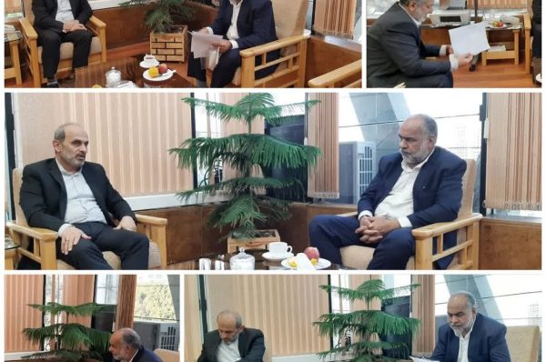 نشست محمد رضا صباغیان با رئیس‌ سازمان صداوسیما