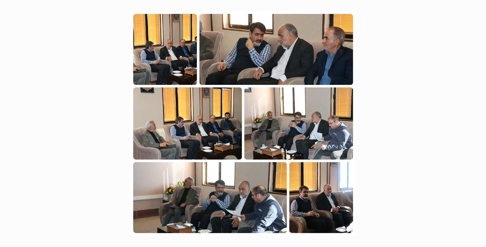 نشست محمد رضا صباغیان نماینده مردم در مجلس شورای اسلامی با سرپرست فرمانداری شهرستان ابرکوه