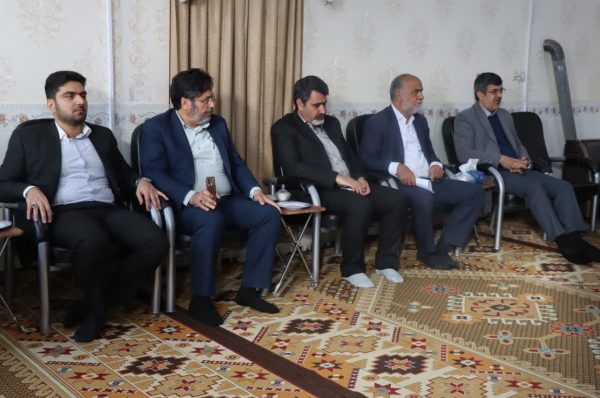 یدار محمد رضا صباغیان نماینده مردم در مجلس شورای اسلامی، استاندار یزد و دیگر مسئولین استانی و شهرستانی با امام جمعه شهرستان ابرکوه