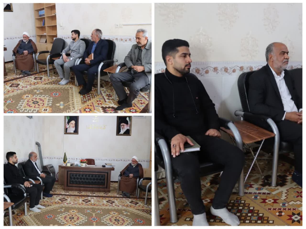 دیدار محمد رضا صباغیان نماینده مردم در مجلس شورای اسلامی با امام جمعه شهرستان ابرکوه