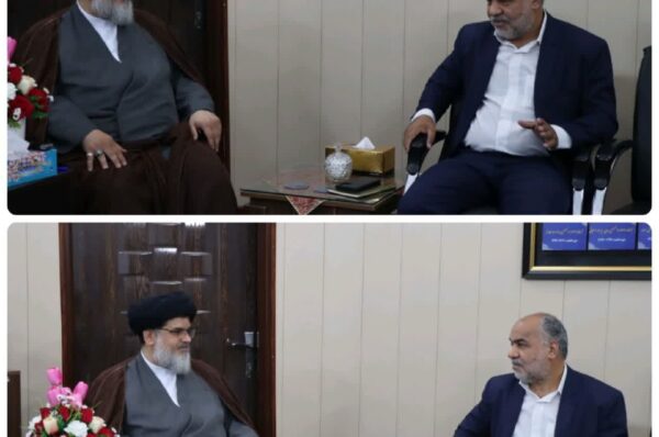 دیدار محمد رضا صباغیان نماینده مردم در مجلس شورای اسلامی با امام جمعه شهرستان بافق