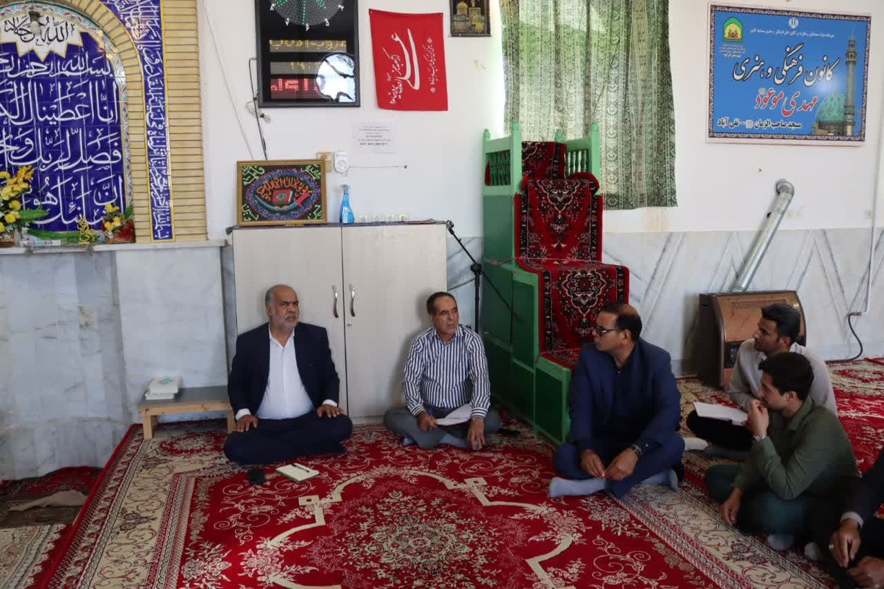 برگزاری جلسه بررسی مشکلات روستاهای دهستان اسفند آباد