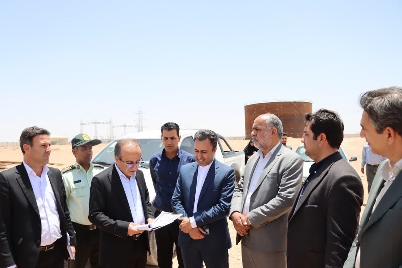 پیگیری محمد رضا صباغیان در خصوص احداث نیروگاه ۴۲ مگاواتی شهرستان خاتم
