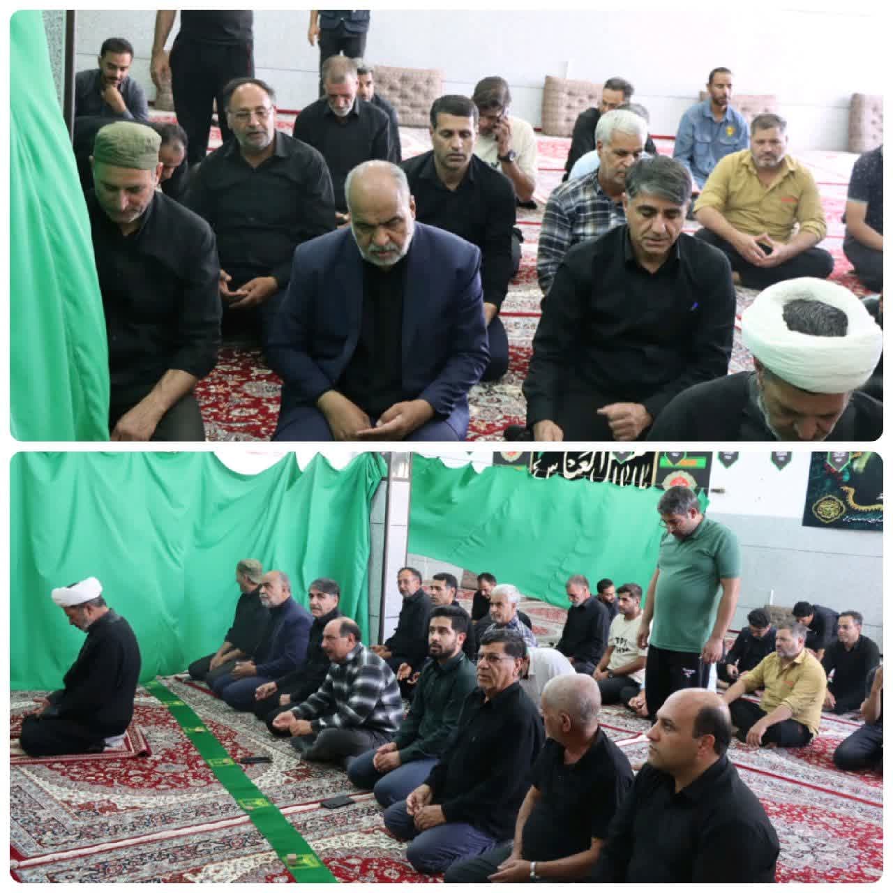 حضور #محمد_رضا_صباغیان در بین نمازگزاران مسجد روستای گزستان شهرستان بافق و اقامه نماز ظهر و عصر