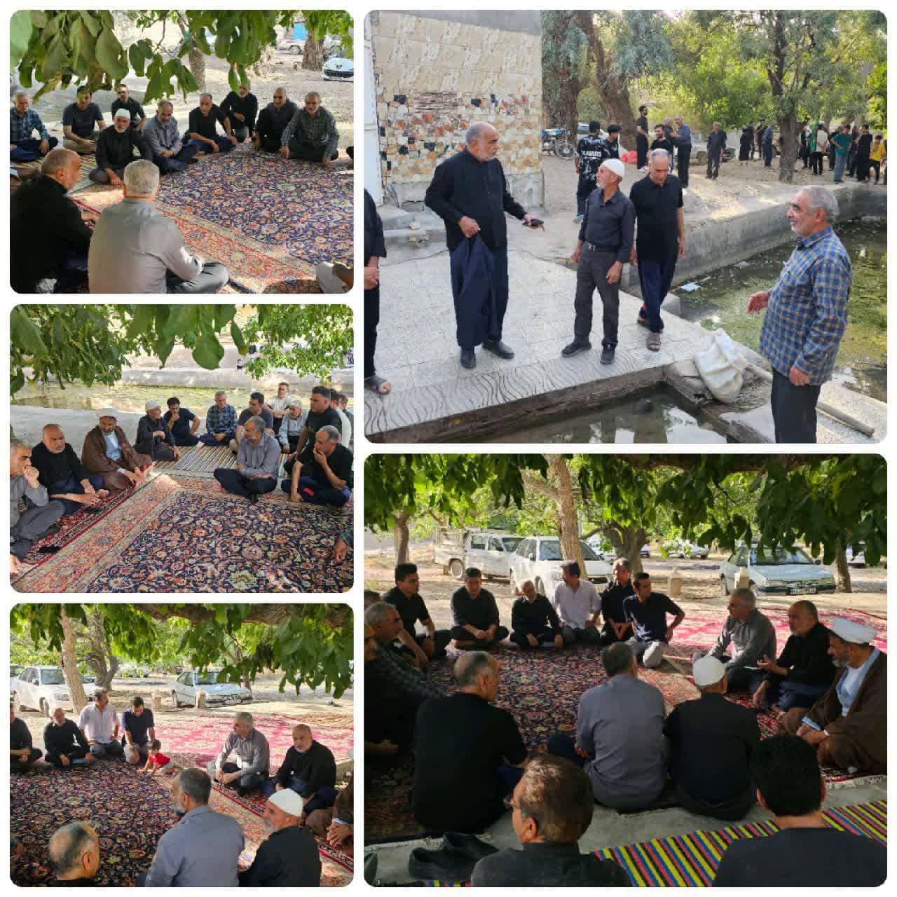 بازدید میدانی محمد رضا صباغیان از روستای رضوان شهرستان بافق و شنیدن مشکلات و مسائل روستا از نزدیک