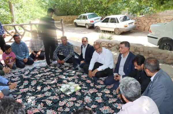 بازدید محمد رضا صباغیان از منطقه گردشگری کُر شهرستان مروست با هدف بررسی مشکلات این مجموعه