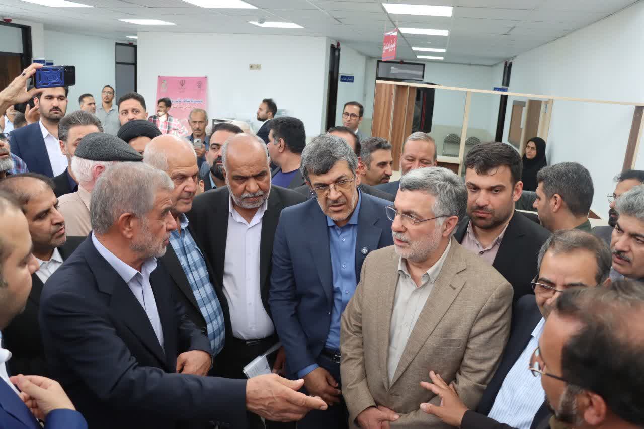 افتتاح و بهره برداری از مرکز خدمات جامع سلامت حضرت محسن(ع) فهرج