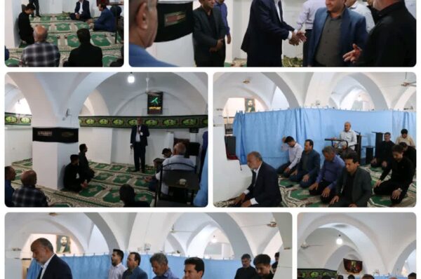  حضور #محمد_رضا_صباغیان در بین نمازگزاران مسجد روستای هروک شهرستان ابرکوه و اقامه نماز ظهر و عصر