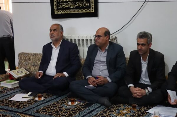  برگزاری جلسه کارگروه توسعه دهستان خورمیز شهرستان #مهریز