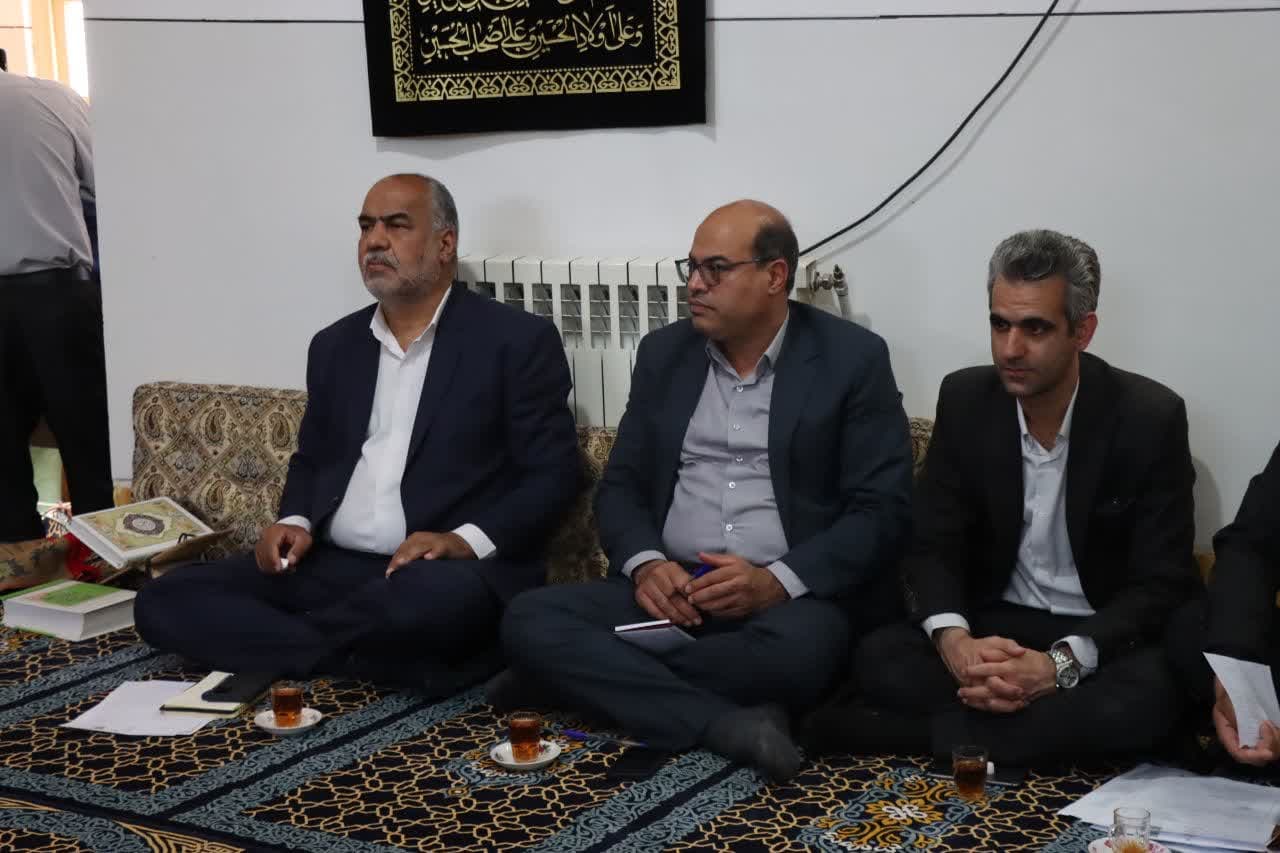  برگزاری جلسه کارگروه توسعه دهستان خورمیز شهرستان #مهریز