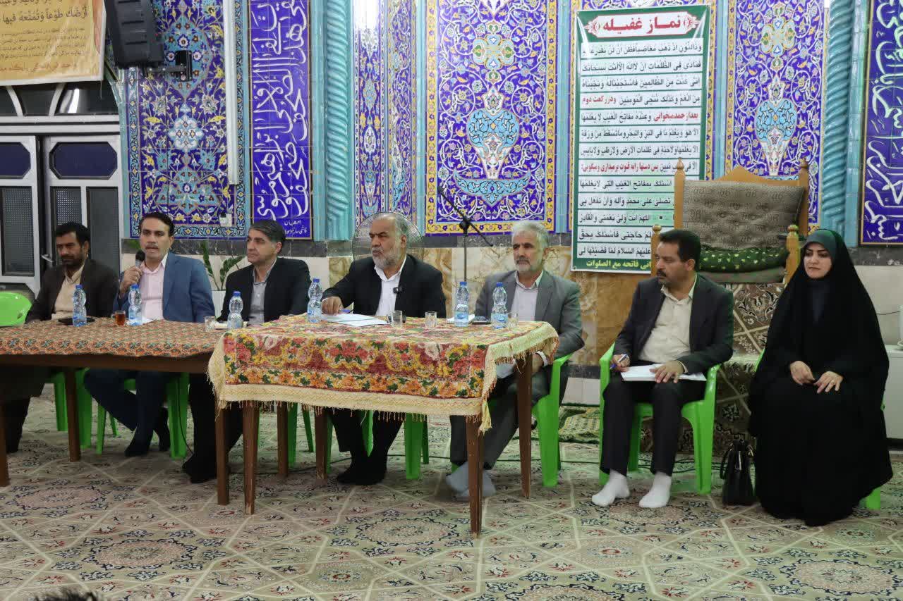  تشکیل جلسه پرسش و پاسخ محمدرضا صباغیان با شهروندان شهرستان بافق