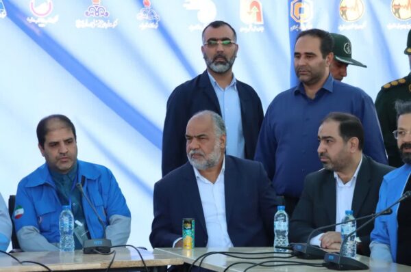 حضور محمد رضا صباغیان در مانور استانی زلزله در شهرستان بافق