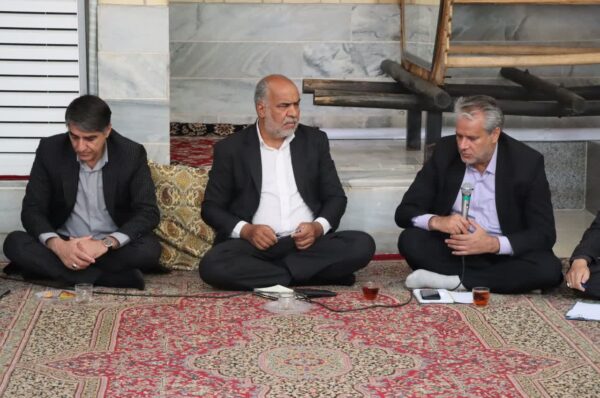 برگزاری جلسه کارگروه توسعه بخش مرکزی دهستان مبارکه شهرستان بافق