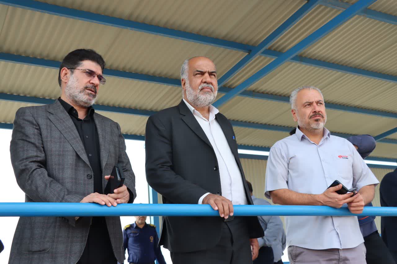 بازدید محمدرضا صباغیان از معدن سنگ‌آهن آریز (D19)