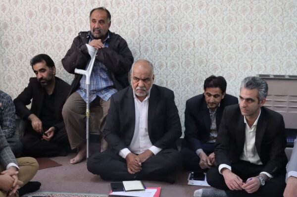 برگزاری جلسه کارگروه توسعه دهستان میانکوه شهرستان مهریز