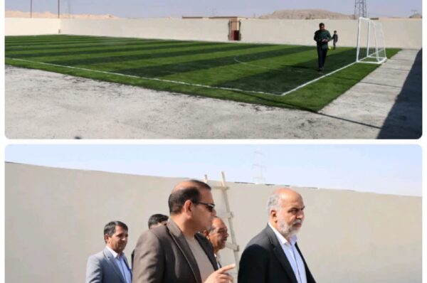 🚨بازدید محمد رضا صباغیان از زمین چمن مصنوعی روستای شهرآباد شهرستان ابرکوه