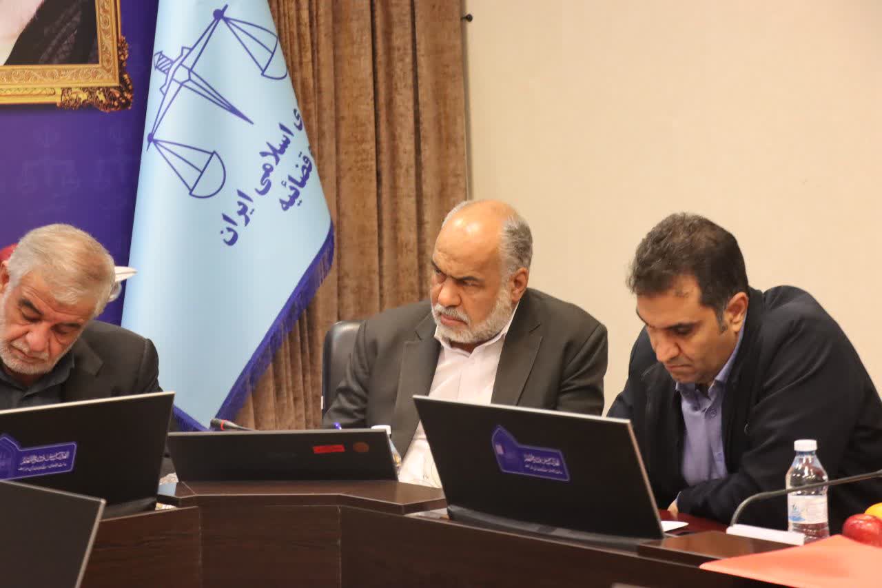 نشست محمدرضا صباغیان با رئیس کل دادگستری استان یزد