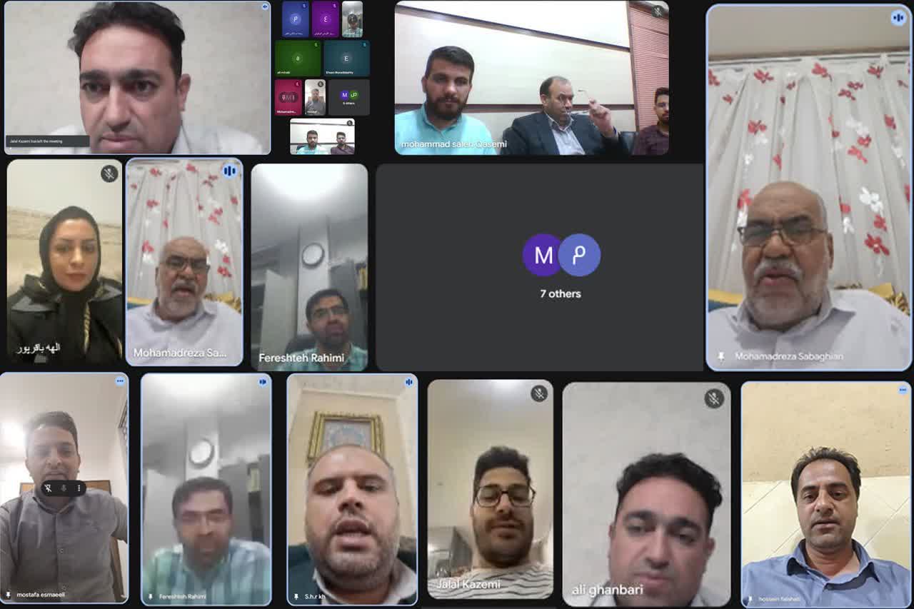 🚨نشست محمدرضا صباغیان با اعضای کمیسیون حقوقی و قضایی شهرستان‌های حوزه انتخابیه