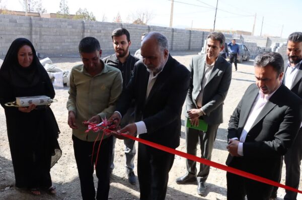 حضور محمدرضا صباغیان در آیین افتتاح مهمانسرای دهیاری روستای ولیعصر