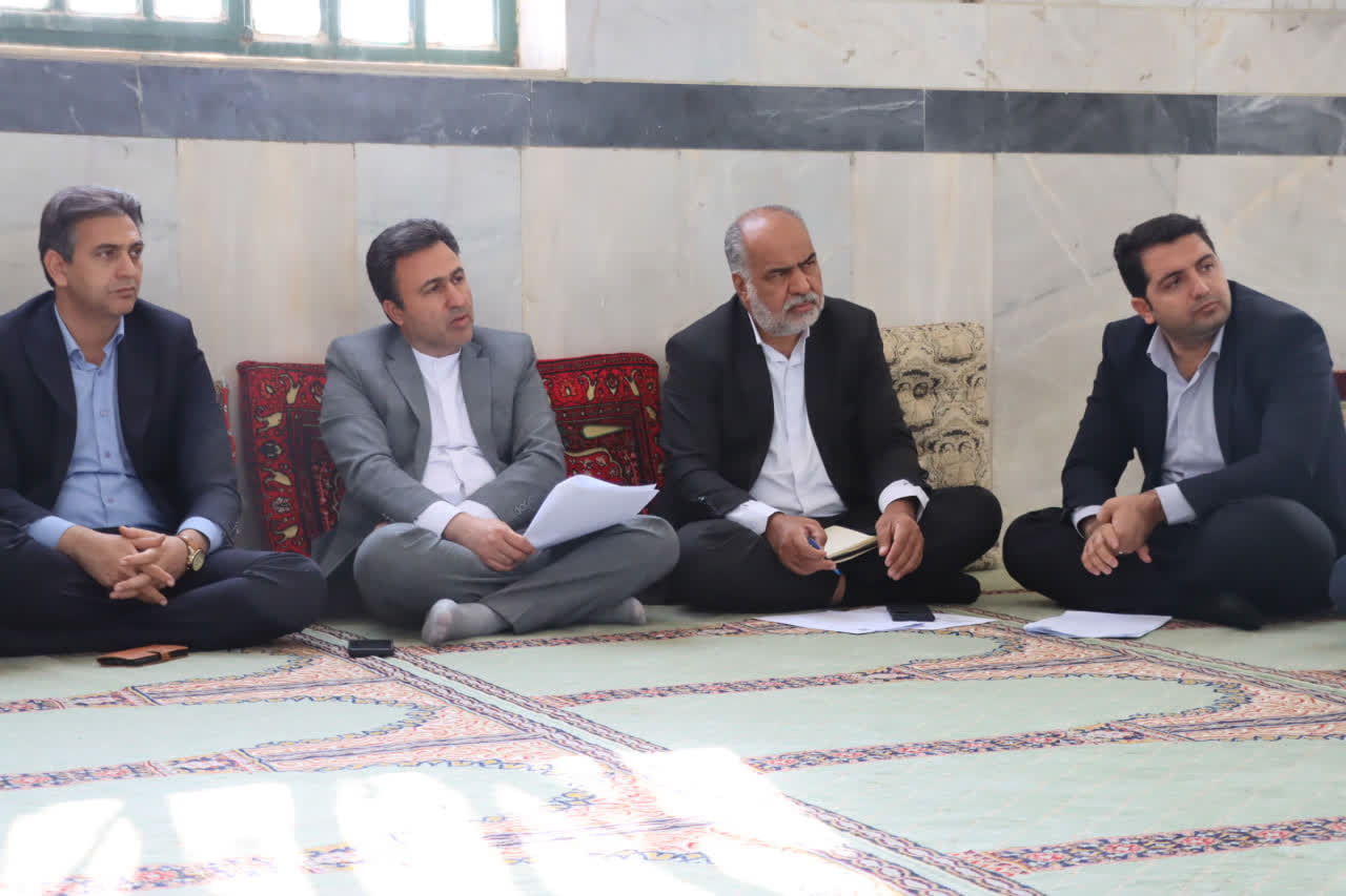 🚨برگزاری جلسه کارگروه توسعه بخش مرکزی شهرستان خاتم
