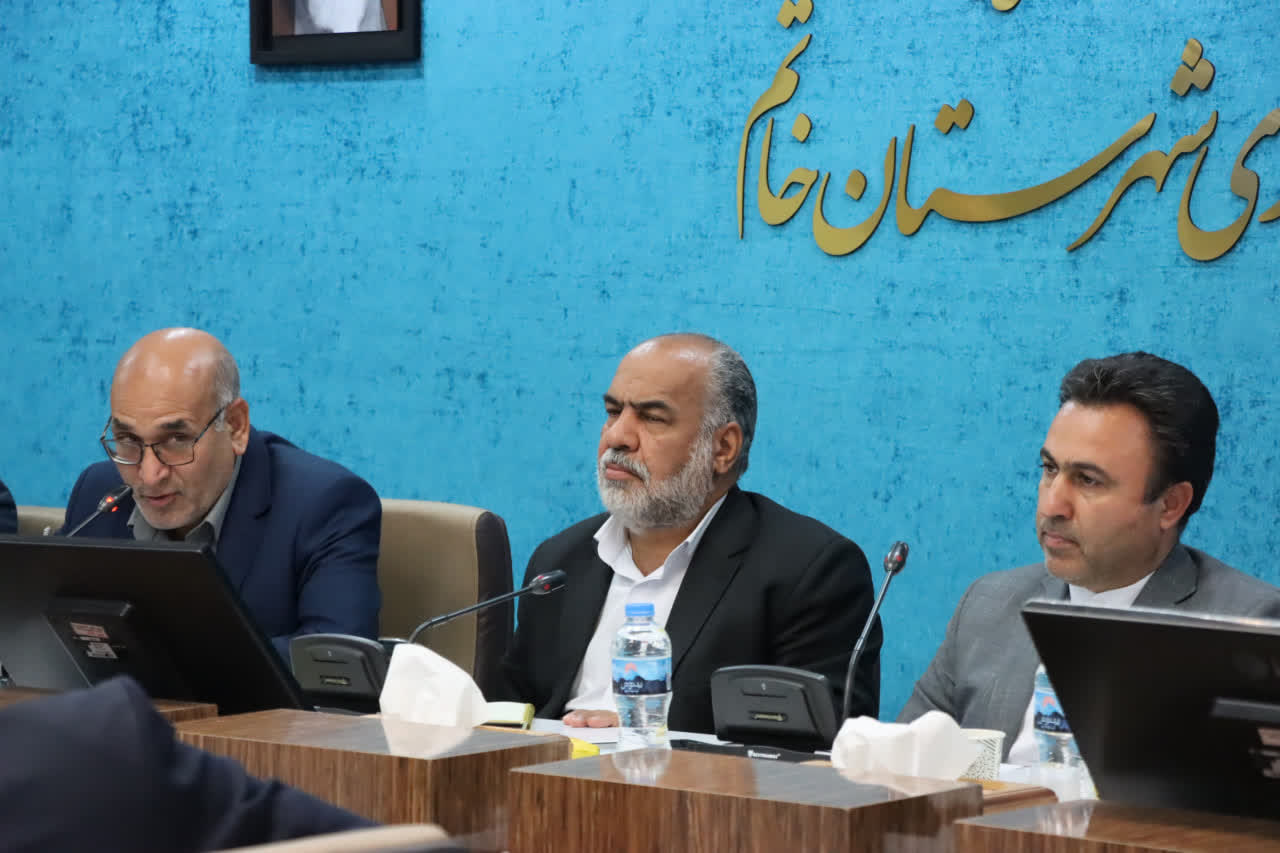 🚨برگزاری جلسه شورای آموزش و پرورش شهرستان خاتم