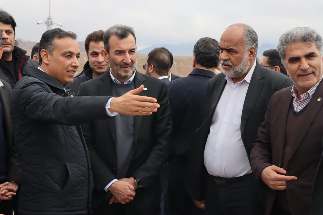 🚨 بازدید محمدرضا صباغیان از مجتمع سرب و روی مهدی‌آباد مهریز