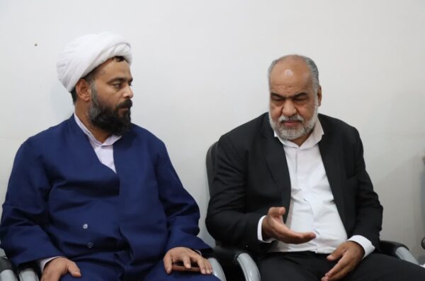 دیدار محمد رضا صباغیان نماینده مردم در مجلس شورای اسلامی با امام جمعه بهاباد