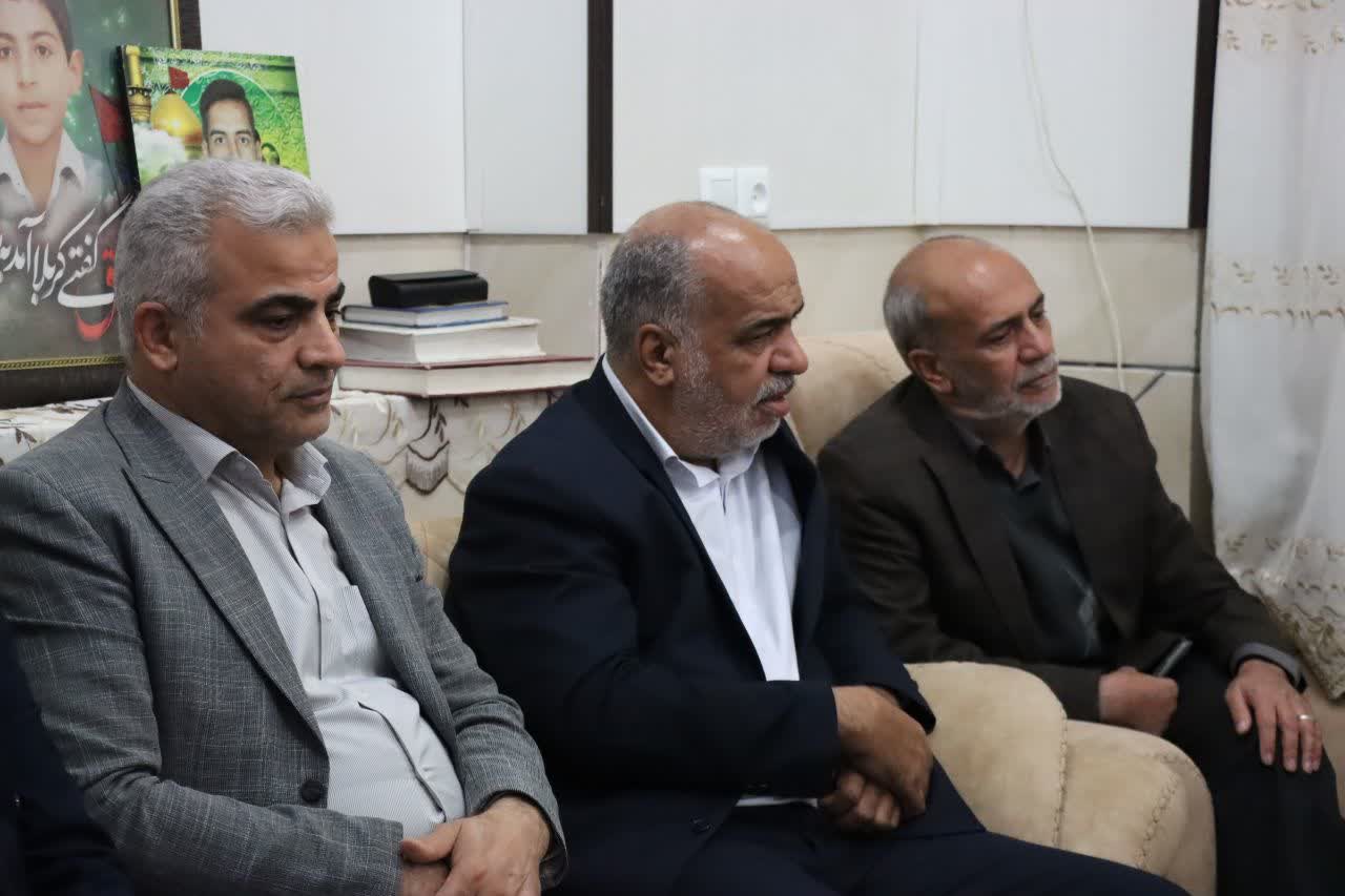 دیدار محمدرضا صباغیان با ایثارگران و جانبازان جنگ تحمیلی ۸ ساله